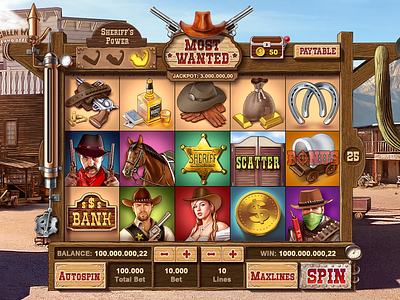 Most wanted slot