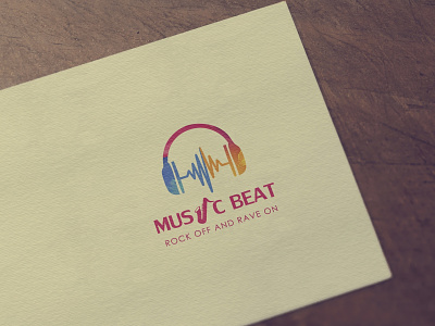 "Music Beat" Music Industry Logo Design