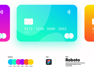 atm card ui design branding design minimal ui ux vector