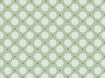 Pattern diamond flower pattern