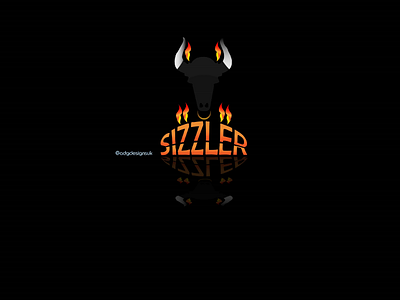 Flame Concept adobe bull flame illustrator sizzler