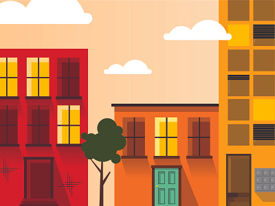 Housing Community By Kendra Gilts On Dribbble