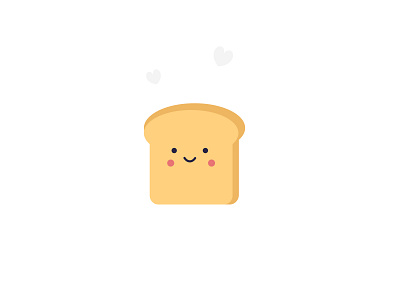 Cute Toast animal animation art brand branding cute design how icon illustration illustrator logo toast toaster vector
