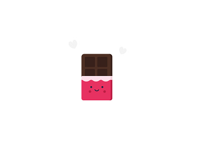 how to illustrate delicious chocolate? animation art brand branding illustration illustrator logo minimal typography vector