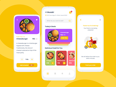 Food App UI Design