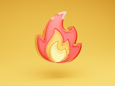 Fire 3d animation art brand branding design graphic design illustration illustrator logo motion graphics ui ux vector