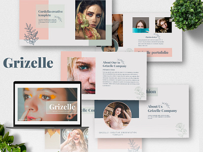 Grizelle Presentation Template googleslides keynote keynote design keynote templates powerpoint powerpoint design powerpoint presentation powerpoint template presentation presentation design presentation template