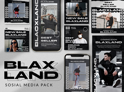 Blaxland Instagram Template instagram instagram post instagram stories sosial sosial media