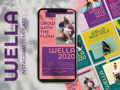 Wella Instagram Template