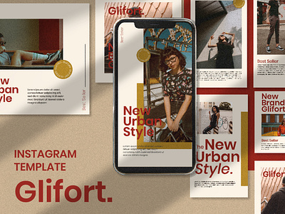 Gliforf Instagram Template