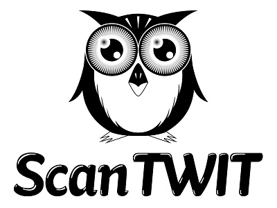 Scan TWIT app branding branding design cartoon design flat icon identity illustration lettering logo mascot mascot character mascot design mascot logo minimal type typography vector website