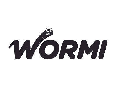 Wormi branding cartoon design flat icon illustration logo mascot mascot character mascot logo vector