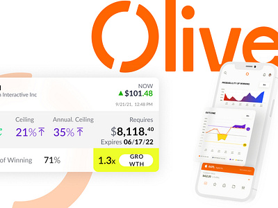 Olive Invest (App, mobile and desktop)