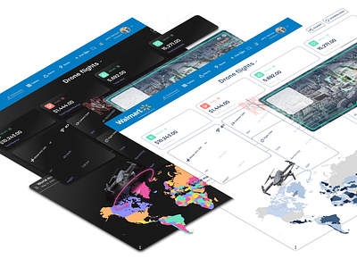 DroneUp design ui ux web website