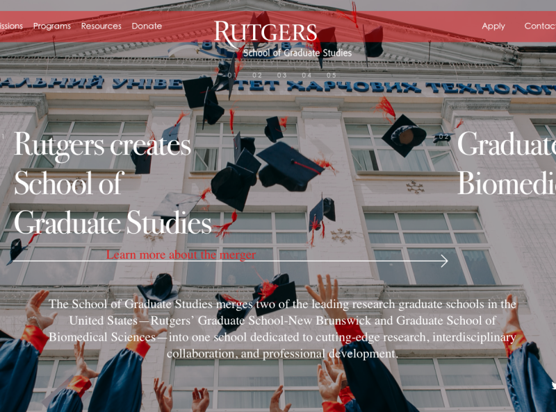 Rutgers, Comp by Aaron Usiskin on Dribbble