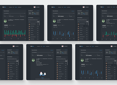 Ballwiz Analytics analytics bet betting design sports ui ux