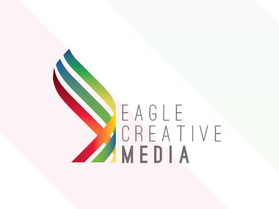 Eagle Creative Media agency app brand branding company creative design eagle identity logo logo media software studio technology type