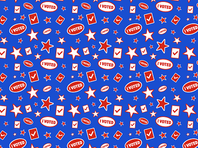 Election Icons and Pattern election elections graphic design icon icon design icons illustration pattern pattern design