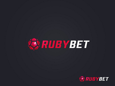Ruby Bet Logo branding design icon logo typography ui vector web