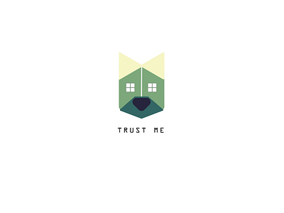 TRUST ME icon identity illustration logo