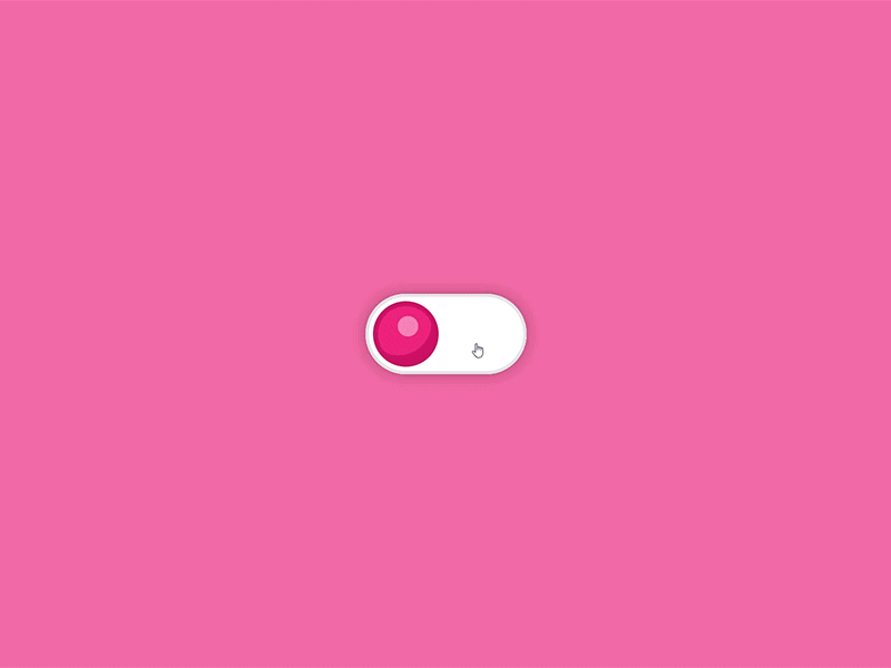 Color Toggle Switch animation color css simple toggle ux