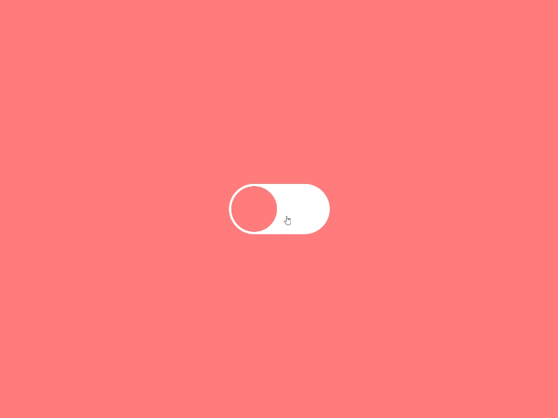 Coded Simple Switch animation css interaction toggle transition