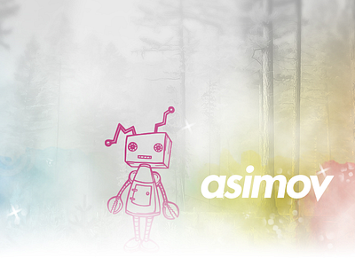 Asimov forrest framework future mystical robot space