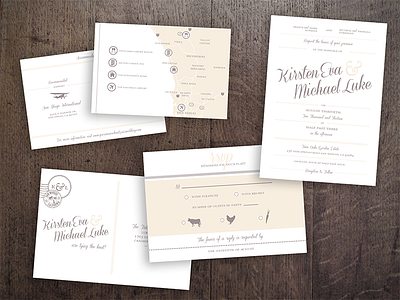 Travel Wedding Invitations