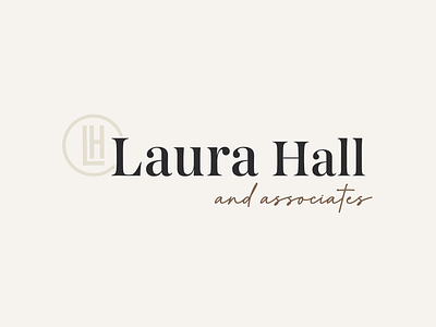 Laura Hall Logo Design branding graphic design logo logo design