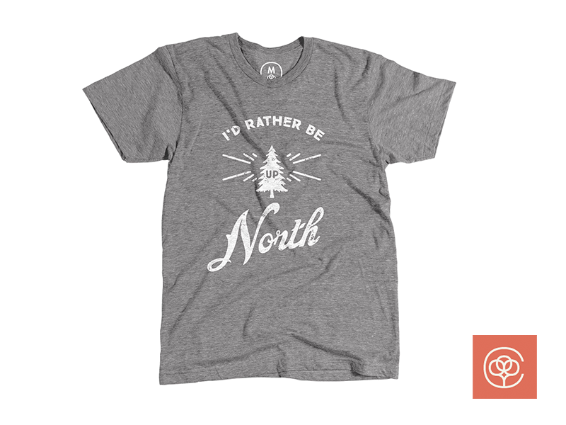 I'd Rather Be Up North by Jessica Dempsey on Dribbble
