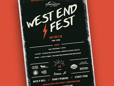 West End Fest Poster Design