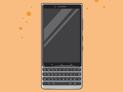 Blackberry flat design