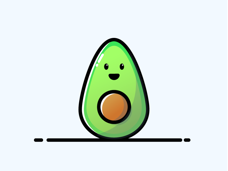 Avocado by KOIOS design on Dribbble