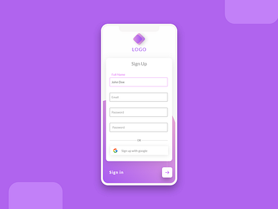 Signup page daily ui dailyui sign up signup