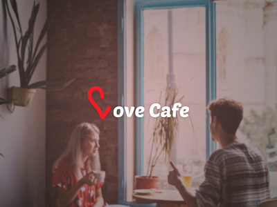 Love Cafe branding cafe cafe logo coloful design dribbble illustation logo love modern simple typography vector