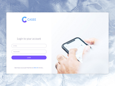 Login Form branding design dribbble login form login page modern simple webdesign