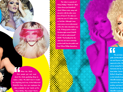 Writing and Designing a Book book design drag drag queen layout page spread text