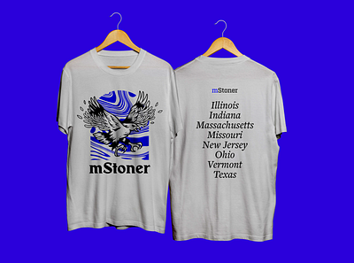 mStoner T-shirt apparel branding design illustration tshirt