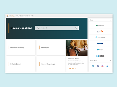 Hirewell Employee Portal
