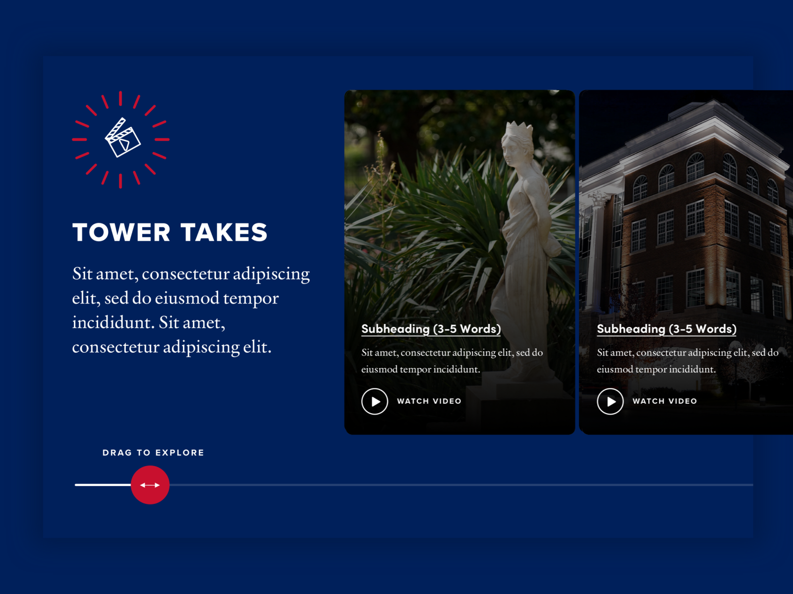 Belmont University Tower Takes by Natalie Callegari on Dribbble