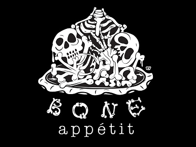 Halloween Trick or Treat T-shirt Series Bone Appetit