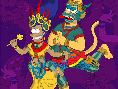 The Cambodian Simpsons LOL