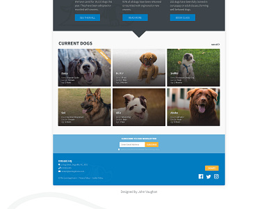 Daily UI Challenge No 3: Landing Page (bottom part)