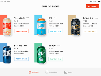 Brewing App Concept