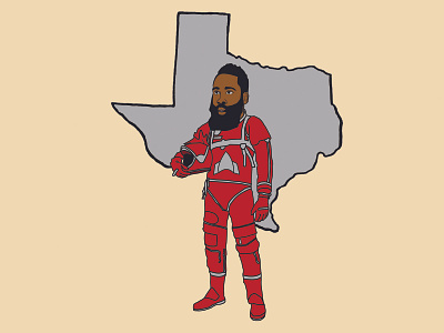 James Harden "Rocket Man"