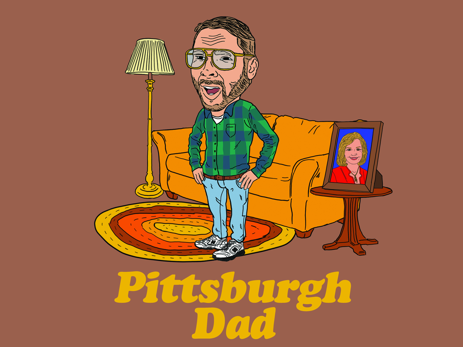 Pittsburgh Dad by Dan Corcoran on Dribbble