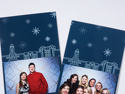 Holiday Party Photostrip design