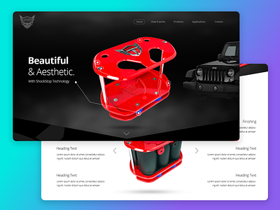 UI UX - Aesthetic Battery Guard 2020 automobile background banner batteries battery best website black website one page website ui ux website website design