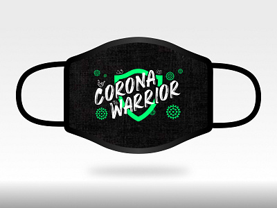 Corona Warrior - Design for Face Mask Challenge