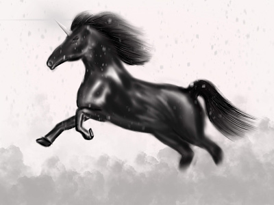 Unicorn Digital Art | iPad Pro | Apple Pencil applepencil digitalart horse ipadproart procreate art procreateapp unicorn